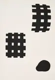 Floc'h, Composition, 1991, Acryl auf Leinwand