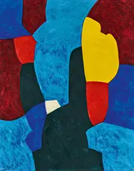 Serge Poliakoff, Composition abstraite, 1967, Öl auf Leinwand