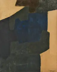 Serge Poliakoff, Composition abstraite, 1962, Öl auf Leinwand