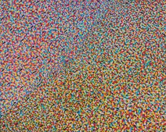 Hermann-Josef Kuhna, "Höhenflug", 1993, Öl auf Leinwand
