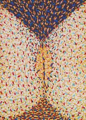 Hermann-Josef Kuhna, "Trenung", 1979, Öl auf Leinwand