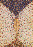 Hermann-Josef Kuhna, "Trenung", 1979, Öl auf Leinwand