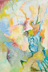 Bernard Schultze, "Capriccio 2", 1997, Öl auf Leinwand