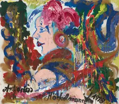 Antonius Hoeckelmann, Ohne Titel, 1998, Acryl auf Leinwand
