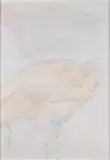 Werner Berges, Sich waschende Frau, 1978, Acryl auf Sperrholz