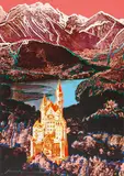 Neuschwanstein by Andy Warhol, 1987, Farbserigrafie auf leichtem Karton, sold Jun 2023
