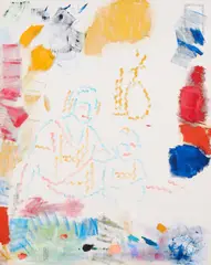 Diango Hernández, Wave Painting, 2016, Öl auf Leinwand