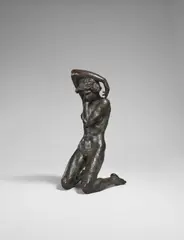 Sturm by Fritz Klimsch, 1932 (Entwurf), Bronze, grün-braun patiniert, sold Jun 2023