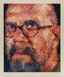 Chuck Close, Self-Portrait, 2000, Farbserigrafie auf leichtem Karton