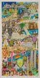 James Rizzi, The same Wind blows around the World, 1994, 3D-Farbserigrafie auf leichtem Karton