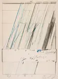 Cy Twombly, Ohne Titel, 1973, Farboffsetlithografie auf leichtem Karton