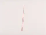 Fred Sandback, Ohne Titel, 1975, Farblithografie auf Velin