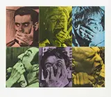 John Baldessari, Six Colorful Gags (Male)
