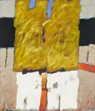Margitta Abels, Ohne Titel, 1986, Öl auf Leinwand