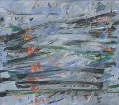 Christian Sery, Schiffe Versenken Nr. 24, 1986/3, Öl auf Leinwand