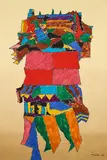Heinz Trökes, Die schöne Gärtnerin, 1966, Acryl auf Leinwand