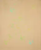 Jiří David, "Mimo Ubrus", 1989, Öl auf Jute