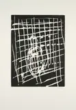 Georg Baselitz, Dresdner Frau III, 1990, Holzschnitt auf Velin
