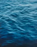 Clifford Smith, "Ocean Blue Light", 2012, Öl auf Leinwand