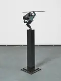 Willem Lenssinck, Happy Dancer III, 2010, Bronze, braun patiniert. Auf Granitsockel