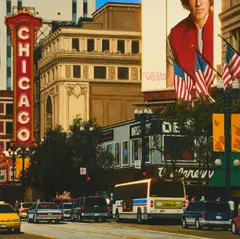 William Glen Crooks, "A Downtown Street", 2005, Öl auf Leinwand