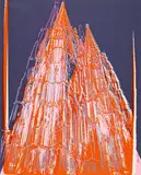 Cologne Cathedral by Andy Warhol, 1985, Farbserigraphie mit Diamantstaub auf leichtem Karton, sold Jun 2023