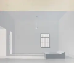 "Heine, Die Matratzengruft" (Raum 65) by Eberhard Günther Willikens, 1996, Acryl auf Nessel, sold Jun 2023