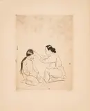 Emil Orlík, Zwei Japanerinnen