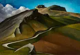 Alexander Kanoldt, Il Paese di Bellegra I