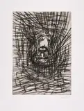 Georg Baselitz, Karl (Aus: Edition 10 Etchings 1987/88), 1987, Radierung auf BFK RIVES (Wasserzeichen)