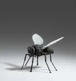 Katharina Fritsch, Fliege, 2000, Kunststoff, hochpigmentiertes Acryl und Bronze