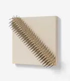 Günther Uecker, "Diagonale Struktur III"