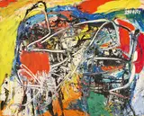 Helmut Sturm, Ohne Titel, 1961, Öl auf Leinwand