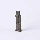 Hans Steinbrenner, Ohne Titel, 1984, Bronze, braun patiniert