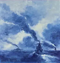 Ohne Titel by Michael van Ofen, 1985, Öl auf Leinwand, sold Jun 2023