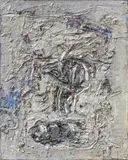 "Marabuto" by Emil Schumacher, 1962, Öl und Mischtechnik auf Papier, sold Jun 2023