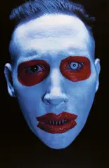 Gottfried Helnwein, The Golden Age 37 (Marilyn Manson), 2003, Pigmentdruck auf Vinyl