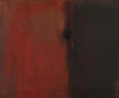 Erwin Bechtold, Komposition, 1959, Mischtechnik auf Leinwand