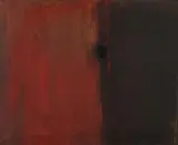 Erwin Bechtold, Komposition, 1959, Mischtechnik auf Leinwand