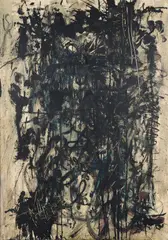 Hans Kaiser, Der Schrei (Diario de Ibiza), 1961, Öl auf Karton