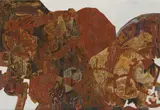 Joseph Fassbender, Ohne Titel, 1964, Öl auf Leinwand