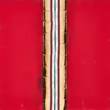 Bernard Aubertin, Dessin de Feu, 2009, Angebrannte Streichholzheftchen auf rot gefasstem Holz