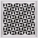 Marcello Morandini, Komposition 607, 2017, Farbserigrafie auf Acryl über Baumwollpapier, in Holzrahmen