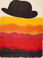 Allen Jones, Aus: Concerning Marriages, 1964, Farblithografie auf Bütten