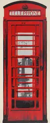 Gerd Winner, Telefonzelle, Farbserigrafie auf Leinwand