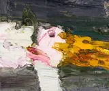 Klaus Fußmann, Rosen, Mohn, Calendula