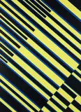 Günter Fruhtrunk, Konstantes Gelb (Aus: Farbbewegungen), 1970, Farbserigrafie auf leichtem Karton
