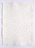 Graphein C by Günther Uecker, 2002, Prägedruck auf handgeschöpftem Bütten, sold May 2023