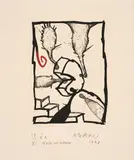 Pierre Alechinsky, Noir sur blanc