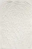 "Woge" by Günther Uecker, 2001, Prägedruck auf handgeschöpftem Bütten, sold Jun 2023